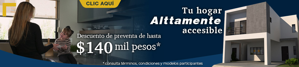 Aprovecha tu casa con descuento de preventa